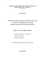 Tìm hiểu sản phẩm và dịch vụ thông tin   thƣ viện của trung tâm thông tin   thƣ viện trƣờng đại học kinh tế quốc dân hà nội 