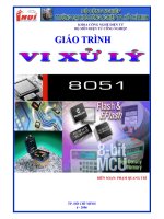Giáo trình vi xử lý  8051   DHCN 