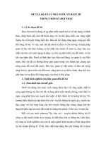 Tieu luan cao học, quan ly nhà nước về bao chi trong thoi ky hoi nhap