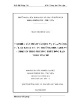 Tìm hiểu sản phẩm và dịch vụ của phòng tư liệu khoa thông tin thư viện trường đại học khoa học xã hội và nhân văn đhqghn 