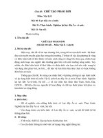 giáo án stem vật lí 8  chủ đề  CHẾ tạo PHAO bơi