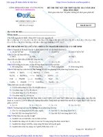 14 đề thi thử bookgol môn hóa học