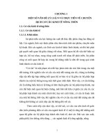 Chuyển dịch cơ cấu kinh tế nông thôn ở tỉnh hưng yên   