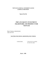 Customer relationship management in securities company   the case of bao viet securities company  