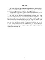 Phát triển thương mại sản phẩm trang sức nữ trang của Công ty Cổ phần Vàng Bạc Đá Quý Phú Nhuận trên thị trường miền Bắc