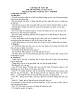 CHỦ ĐỀ NHÁNH: Các bạn của bé