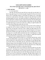 một số giải pháp nâng cao chất lượng giáo dục phát triển thể chất cho trẻ 3   4 tuổi 