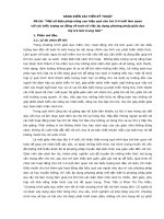Một số biện pháp nâng cao hiệu quả cho trẻ 3 4 tuổi làm quen với các biểu tượng sơ đẳng về toán từ việc áp dụng phương pháp giáo dục lấy trẻ làm trung tâm 