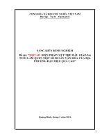 một số biện pháp giúp trẻ mẫu giáo 5 6 tuổi làm quen một số di sản văn hóa của địa phương đạt hiệu quả cao 