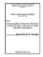 Sang Kien Kinh Nghiem Ngu Van 6