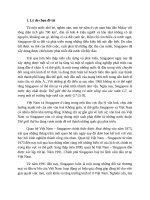 Tiểu luận Lịch sử Đảng: Ngoại giao Singapore và Việt Nam từ năm 1991 đến năm 2000