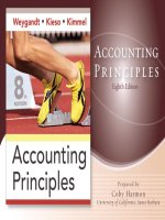 Lecture Accounting principles (8th edition) – Chapter 5: Accounting for merchandising operations