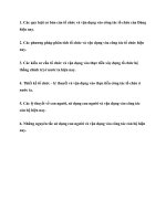 khoa học tổ chức, những nguyên tắc sử dụng con người và vận dụng vào công tác cán bộ hiện nay