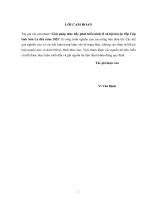 Giải pháp thúc đẩy phát triển kinh tế xã hội huyện sốp cộp tỉnh sơn la đến năm 2025 