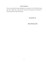 Tăng cường công tác quản lý tài chính tại công ty cổ phần mía đường sơn la 