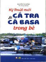 Kỹ thuật nuôi cá tra và cá ba sa trong bè: Phần 1