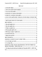 Một số biện pháp giáo dục học sinh trung tâm GDNN – GDTX yên lạc trong giờ sinh hoạt chủ nhiệm bằng phương pháp dạy học tích cực 