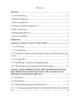 Một số kinh nghiệm sử dụng phương pháp gây hứng thú trong dạy học lịch sử dân tộc cho học sinh lớp 12 trung tâm GDTXDN tam đảo 