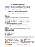 Giáo án môn Sinh học 12 - Bài 31: Học thuyết tiến hóa tổng hợp hiện đại