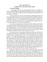 Một số biện pháp NCCL bữa ăn và phòng chống suy dinh dưỡng cho trẻ ở trường mầm non 