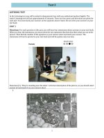 ĐỀ THI TOEIC NỘI BỘ CỦA XÂY DỰNG