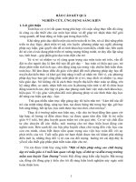 Một số biện pháp nâng cao chất lượng dạy trẻ mẫu giáo 4 5 tuổi làm quen với tập hợp, số thứ tự và đếm trong trường mầm non huyên tam dương 