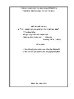 Vận dụng một số phương pháp dạy học tích cực hướng dẫn học sinh lớp 9 trường THCS tô hiệu làm văn nghị luận phần truyện việt nam hiện đại 