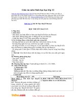 Giáo án môn Sinh học 12 - Bài 30: Học thuyết Đacuyn