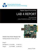 DSP lab4 report Bach Khoa