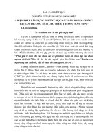 Biện pháp xây dựng trường học an toàn, phòng, chống tai nạn thương tích cho trẻ ở trường mầm non thị trấn yên lạc 