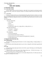 VỮA XÂY DỰNg Vật liệu xây dựng