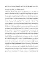 Một số biện pháp tổ chức hoạt động góc cho trẻ 24 36 tháng tuổi 