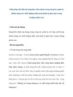 Giải pháp cải tiến kỹ năng làm việc nhóm trong công tác quản lý nhằm nâng cao chất lượng, hiệu quả quản lý giáo dục trong trường mầm non 