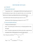 CHUYÊN đề BIỂU THỨC đại số 