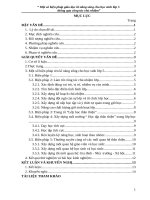 Một số biện pháp giáo dục kĩ năng sống cho học sinh lớp 5 doc