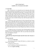 Hướng dẫn học sinh giải bài tập lập công thức hóa học bậc trung học cơ sở 