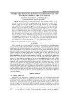 Nghiên cứu tận dụng bùn thải từ nhà máy nước cấp ứng dụng làm vật liệu hấp phụ H2S