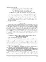 Về một phương pháp thiết kế hệ thống định vị thủy âm chủ động kiểu USBL sử dụng mảng bốn hydrophone