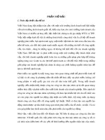 Báo cáo thực tập: Một số giải pháp hoàn thiện công tác đào tạo nhân sự tại Khách sạn Từ Sơn