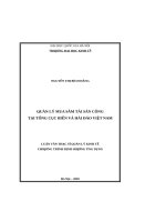 Quản lý mua sắm tài sản công tại tổng cục biển và hải đảo việt nam 
