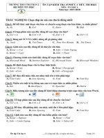 ON TAP TIN HOC KHOI 6 HKII 2019 2020