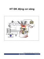 Hệ thống điều khiển động cơ xăng   tài liệu chính hãng