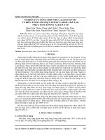 Nghiên cứu tổng hợp nhựa alkyd GP-019 và biến tính với nhựa epoxy E-40 để chế tạo nhựa este epoxy alkyd E-30