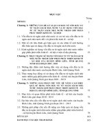 sử dụng vốn đầu tư từ ngân sách nhà nước nhằm góp phần phát triển kinh tế   xã hội của huyện bình liêu, tỉnh quảng ninh