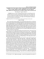 Nghiên cứu ứng dụng công nghệ màng kỵ khí AnMBR xử lý nước thải và rác thải hữu cơ, ứng dụng điển hình tại trạm ra đa 33/Trung đoàn 294/Sư đoàn 367