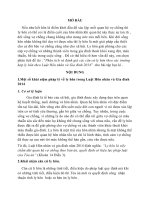 Phân tích và đánh giá các căn cứ ly hôn theo các trường hợp ly hôn theo Luật Hôn nhân và Gia đình 2014 LUẬT HÔN NHÂN GIA ĐÌNH