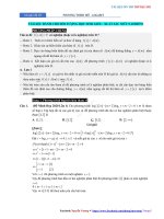 Chuyên đề 19  phương trình mũ   logarit chứa tham số  đáp án 