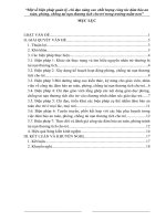 Một số biện pháp quản lý, chỉ đạo nâng cao chất lượng công tác đảm bảo an toàn, phòng, chống tai nạn thương tích cho trẻ trong trường mầm non 
