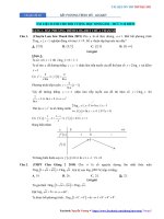 Chuyên đề 20  bất phương trình mũ  logarit   đáp án 