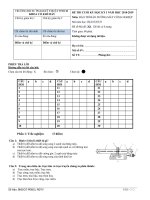 Đề thi cuối học kỳ I năm học 2018-2019 môn Bảo trì và bảo dưỡng máy công nghiệp (Mã đề 2Q) - ĐH Sư phạm Kỹ thuật